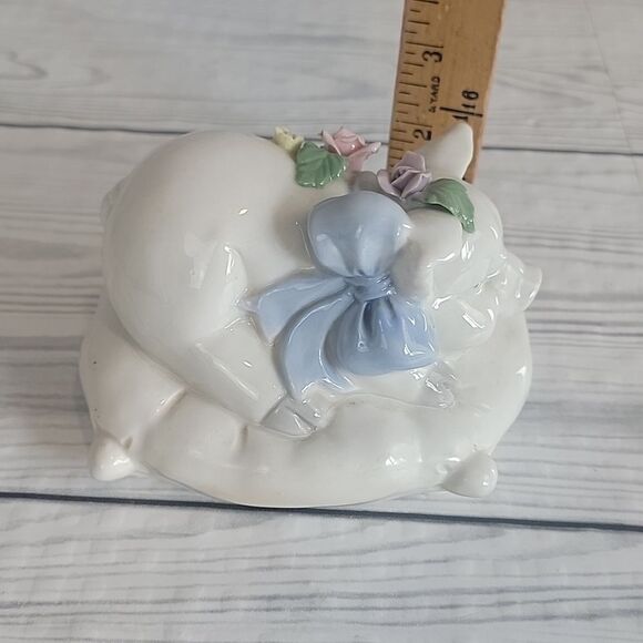 Heritage House "Dumpling" Soft & Sweet fine porcelain music box vintage - Picture 7 of 9